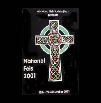 nz irish championships 2001 logo