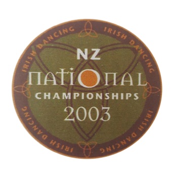 nz irish championships 2003 logo